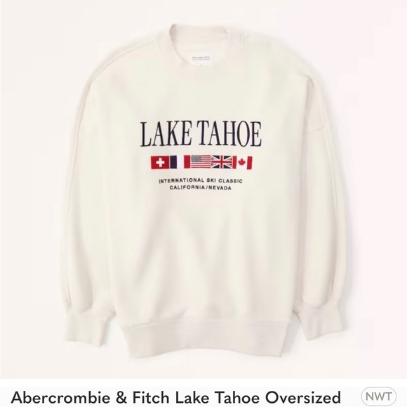 Sweaters - Abercrombie & Fitch ISO oversized sweatshirt